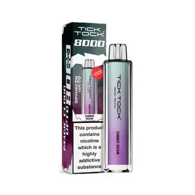 Tick Tock Magic 8000 Disposable Vape Pack of 5 - Vape wholesale supplies 