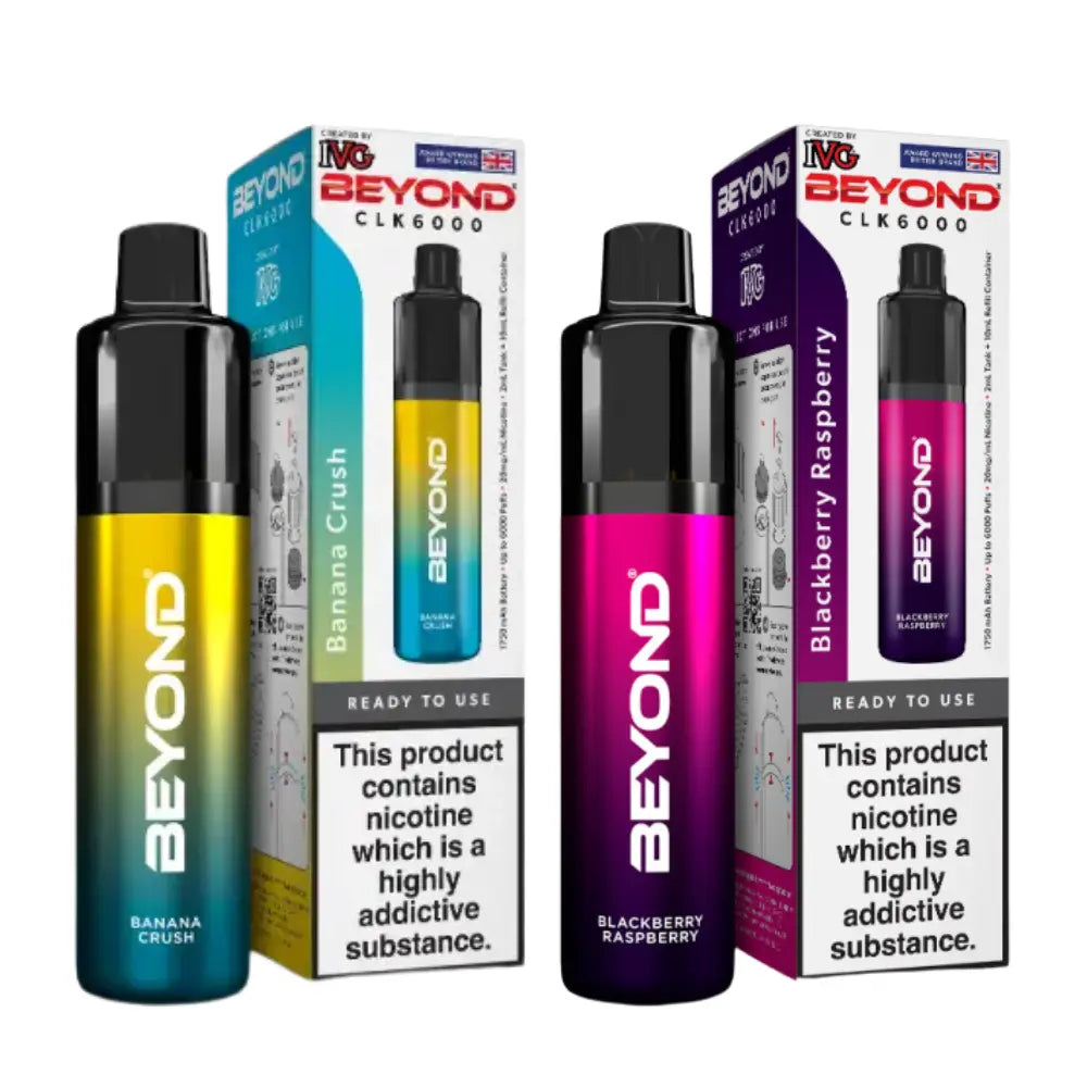 IVG Beyond CLK 6000 Disposable Vape Box of 5 - Vape wholesale supplies 