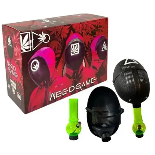 Weed Game Acrylic Mask Bong - GS1151 (WG-011) IN UK