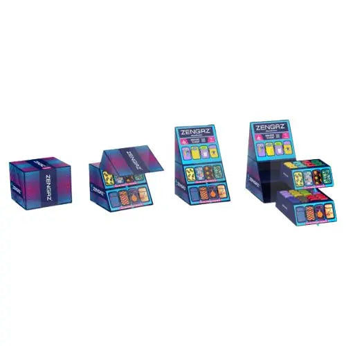 Zengaz Cube ZL-12 Royal Jet (EU-S3) - Jet Flame Lighters Bundle + 48 Lighters In UK