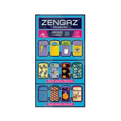 Zengaz Cube ZL-12 Royal Jet (EU-S3) Jet Flame Lighters Bundle + 48 Lighters In UK