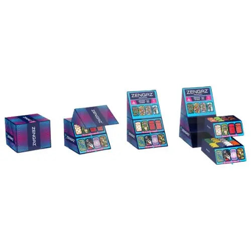 Zengaz Cube ZL-12 Royal Jet (EU-S7) - Jet Flame Lighters Bundle + 48 Lighters IN UK