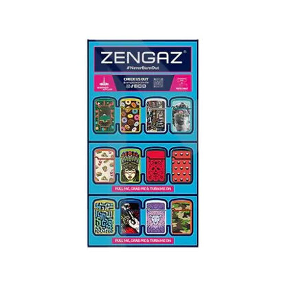 Zengaz Cube ZL-12 Royal Jet (EU-S7) Jet Flame Lighters Bundle + 48 Lighters In the UK
