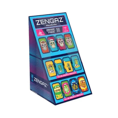 Zengaz Cube ZL-13 Wing Jet (UK-S1) - Jet Flame Lighters Bundle + 48 Lighters with Cube display stand
In the UK