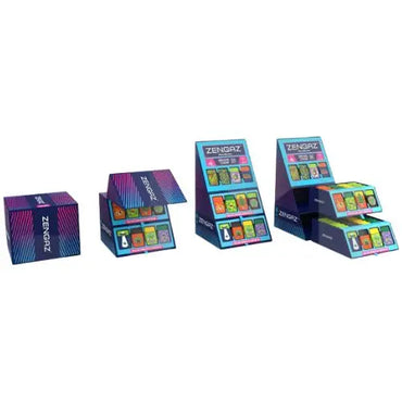 Zengaz Cube ZL-30 Chip Set (UK-S3) - Jet Flame Lighters Bundle + 48 Lighters In UK