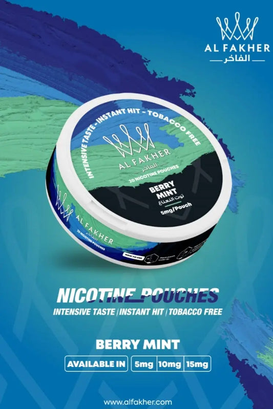 Al Fakher Nicotine Pouches - Pack of 5 - Vape wholesale supplies 