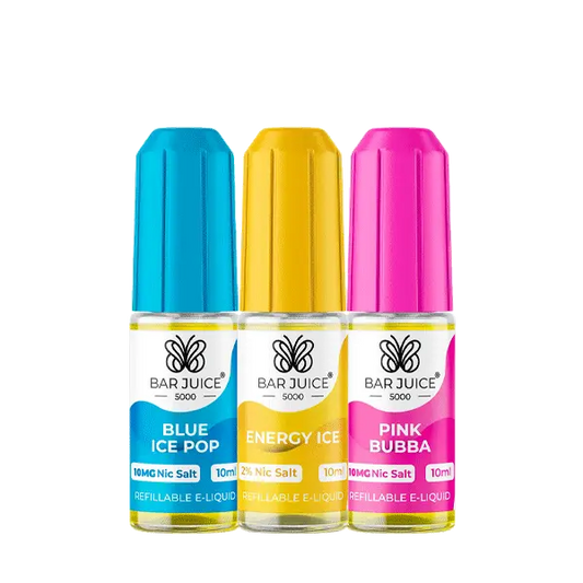 Bar Juice 5000 10ml Nic Salts | 10-Pack - Vape wholesale supplies 