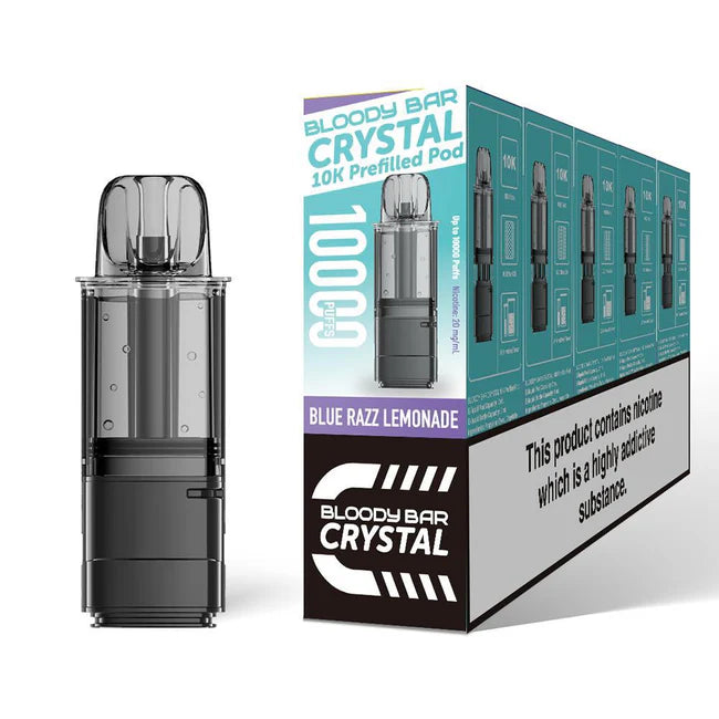 Bloody Bar Crystal 10K Replacement Pods – Pack of 5 Bloody Bar