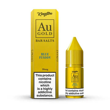 Kingston Au Gold Bar Salts – 10ml E-Liquid (Box of 10) Kingston