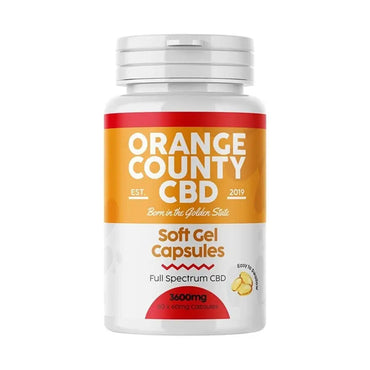 CBD Gel Capsules (60 Per Tub) Orange CountyNot Found Vape wholesale supplies