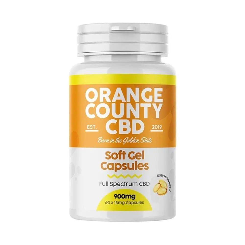 CBD Gel Capsules (60 Per Tub) Orange CountyNot Found Vape wholesale supplies