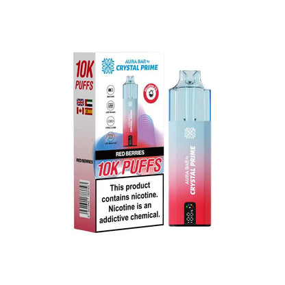 Crystal Prime 10000 Disposable Vape Box of 5 Crystal PrimeNot Found Vape wholesale supplies