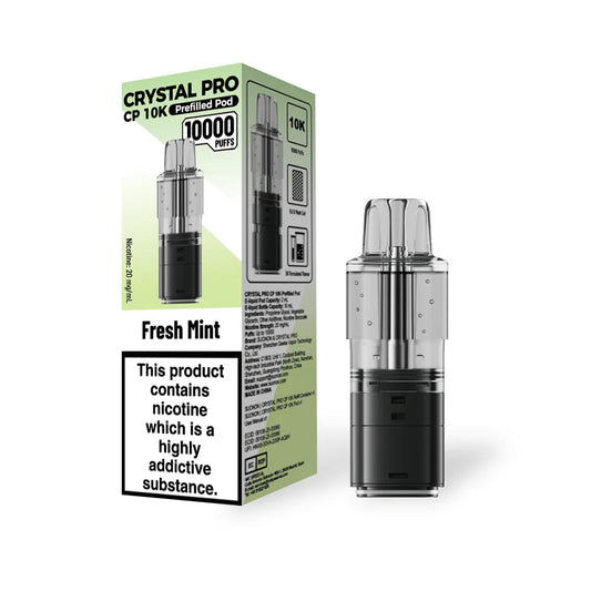 Crystal Pro CP 10K Replacement Pods – Box of 5 Crystal Pro