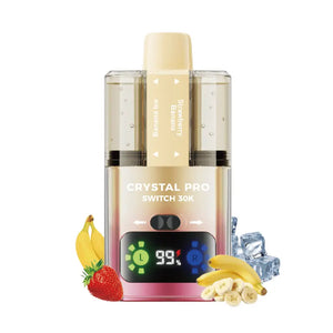 Crystal Pro Switch 30K Prefilled Rechargeable Vape Device - Box of 5 | Wholesale Vape Supplies UK