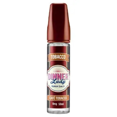 Dinner Lady Tobacco 50ml Shortfill - Vape wholesale supplies 