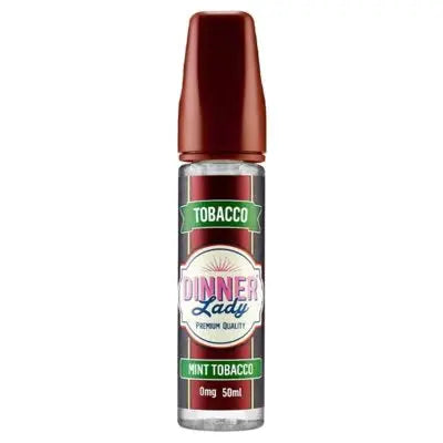 Dinner Lady Tobacco 50ml Shortfill - Vape wholesale supplies 