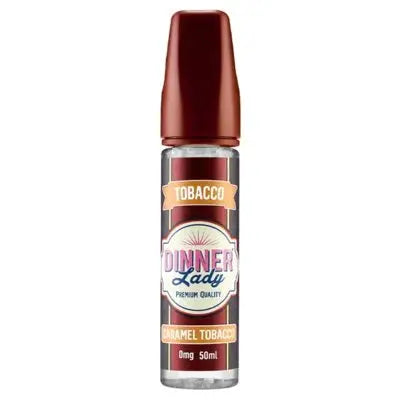Dinner Lady Tobacco 50ml Shortfill - Vape wholesale supplies 