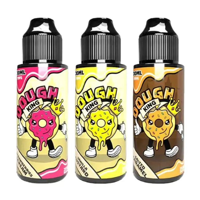 Dough King Shortfill 100ml E-Liquid - Vape wholesale supplies 