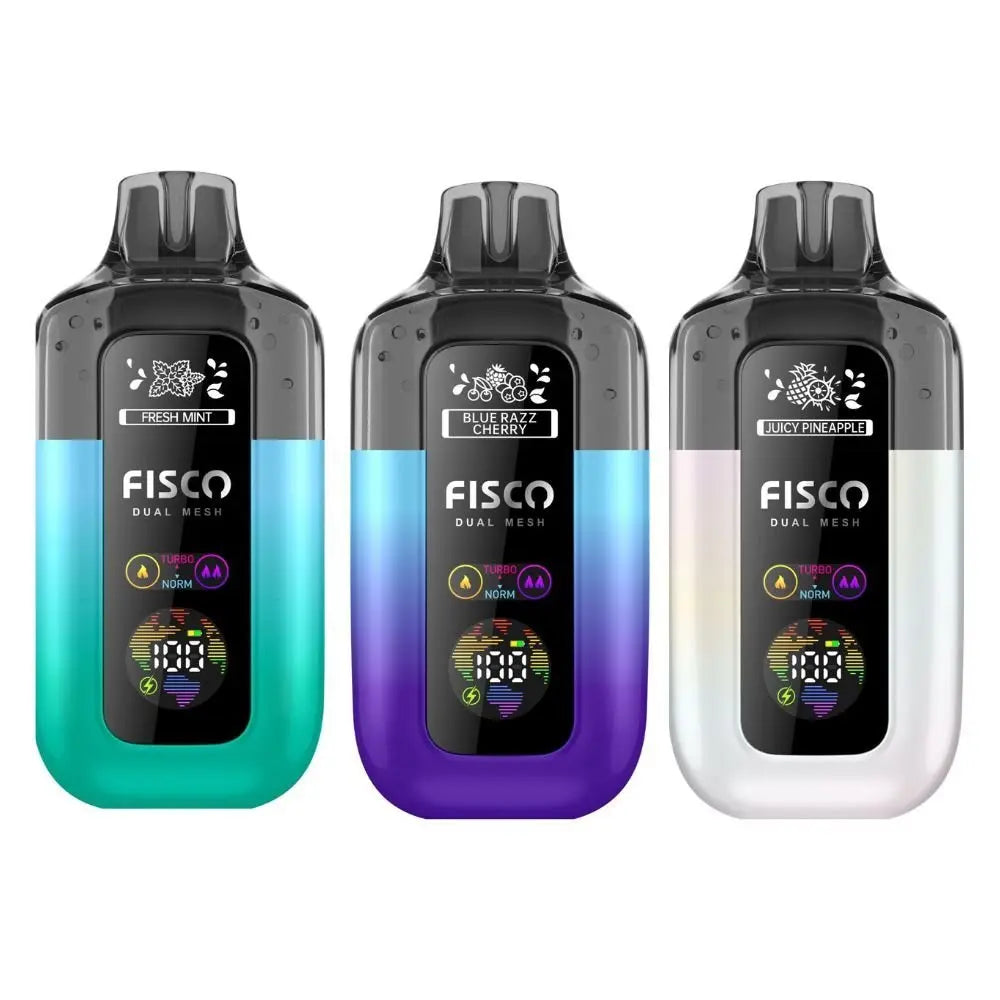 Fisco Point Pro 7000 Disposable Vape - Box of 5 - Vape wholesale supplies 