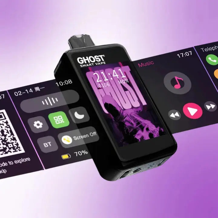 Ghost Smart Vape 40000 Puffs Disposable Vape - Box Of 5 Vape Wholesale SuppliesNot Found Vape wholesale supplies