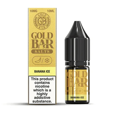 Gold Bar Nic Salt – 10ml E-Liquid (Box of 10) Gold Bar