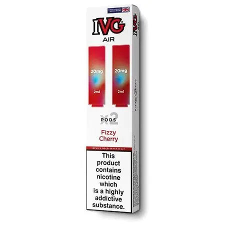 IVG Air Replacement Pods – Pack of 10 | 20mg Nic Salt | 27 Flavours | Wholesale UK IVG