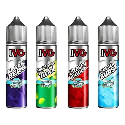 IVG Menthol Range 50ml Shortfill - Vape wholesale supplies 