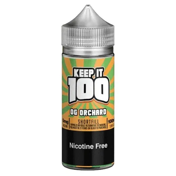 Keep It 100 OG Series 100ml Shortfill - Vape wholesale supplies 