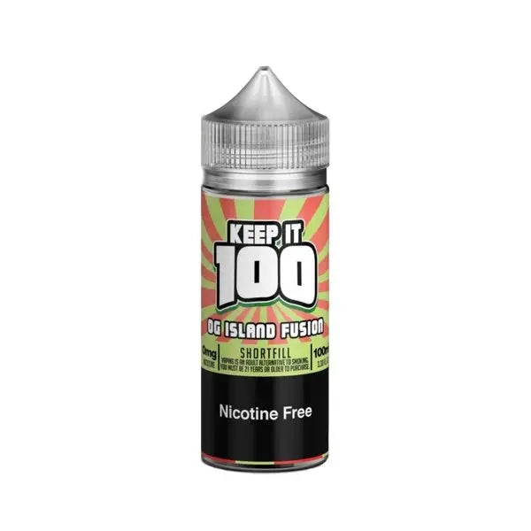 Keep It 100 OG Series 100ml Shortfill - Vape wholesale supplies 