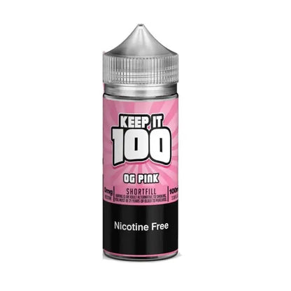 Keep It 100 OG Series 100ml Shortfill - Vape wholesale supplies 