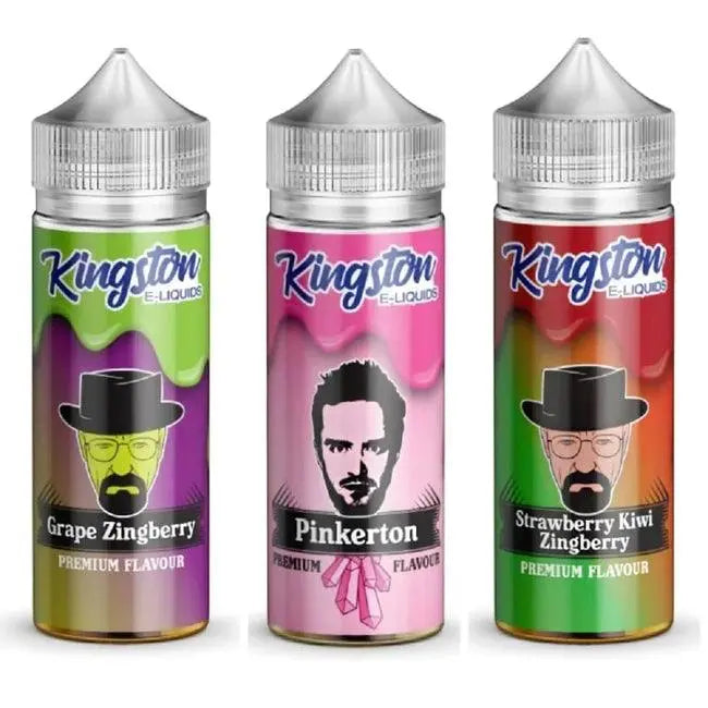 Kingston 100ML Shortfill | All Ranges - Vape wholesale supplies 