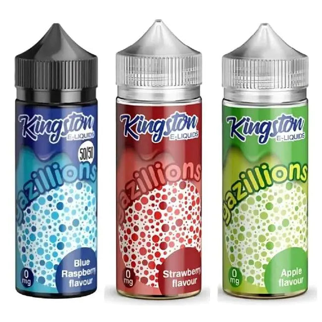 Kingston 50/50 Gazillions 100ML Shortfill - Vape wholesale supplies 