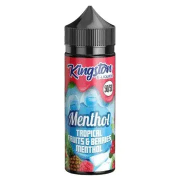 Kingston 50/50 Menthol 100ML Shortfill - Vape wholesale supplies 