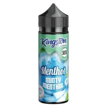 Kingston 50/50 Menthol 100ML Shortfill - Vape wholesale supplies 