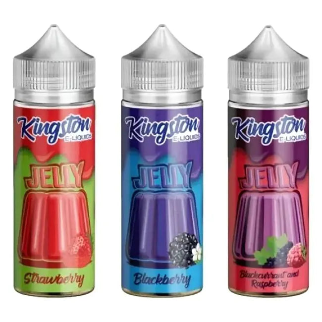 Kingston Jelly 100ML Shortfill - Vape wholesale supplies 