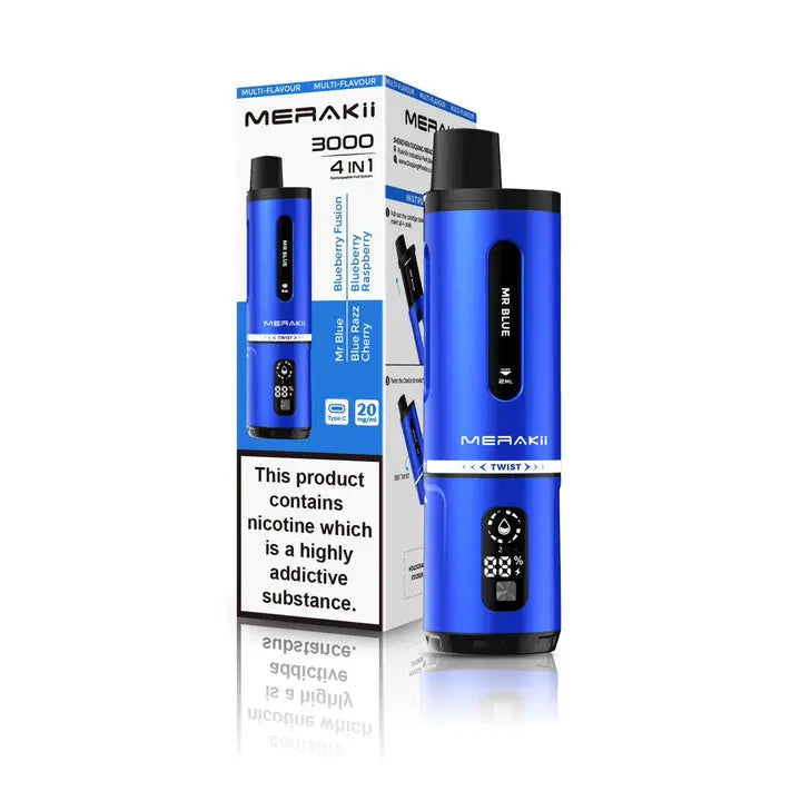 Merakii 3000 Puffs Disposable Vape Box of 5 Vape Wholesale SuppliesNot Found Vape wholesale supplies