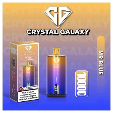 Crystal Galaxy 10k Puffs Disposable Vape Vape Wholesale Supplies
