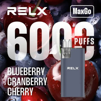 Relx Max Go 6000 Disposable Vape- Box of 5 - Vape wholesale supplies 