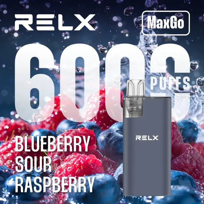 Relx Max Go 6000 Disposable Vape- Box of 5 - Vape wholesale supplies 