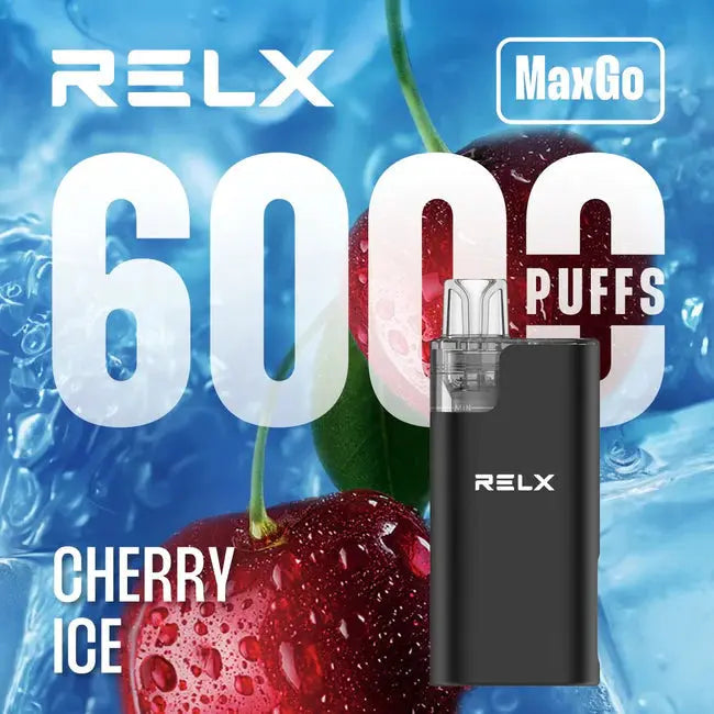 Relx Max Go 6000 Disposable Vape- Box of 5 - Vape wholesale supplies 