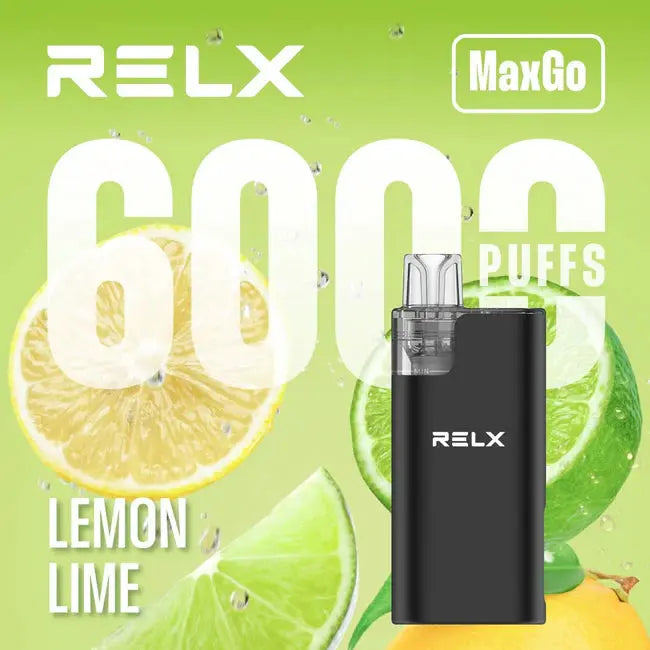 Relx Max Go 6000 Disposable Vape- Box of 5 - Vape wholesale supplies 