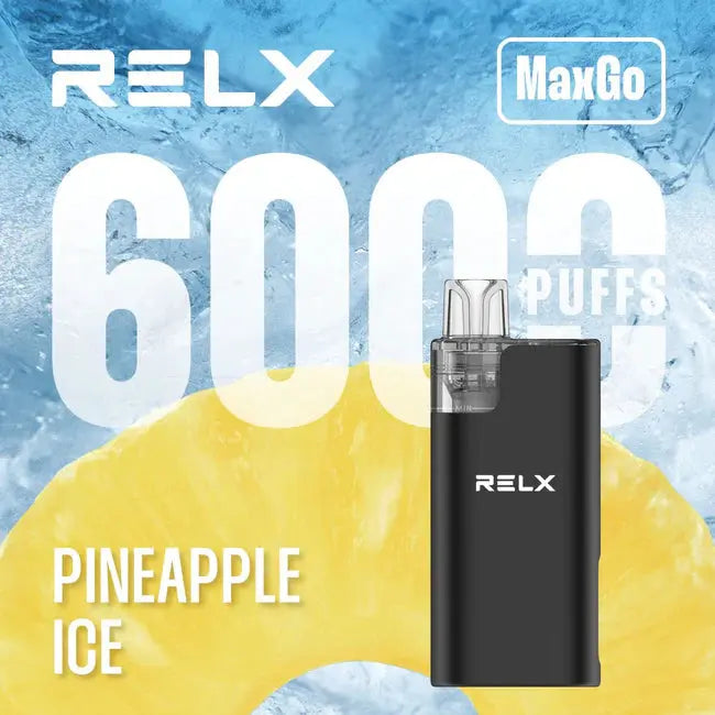 Relx Max Go 6000 Disposable Vape- Box of 5 - Vape wholesale supplies 