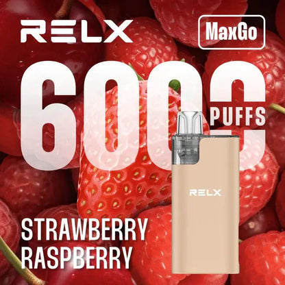 Relx Max Go 6000 Disposable Vape- Box of 5 - Vape wholesale supplies 