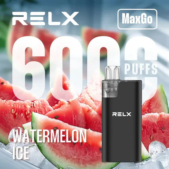 Relx Max Go 6000 Disposable Vape- Box of 5 - Vape wholesale supplies 