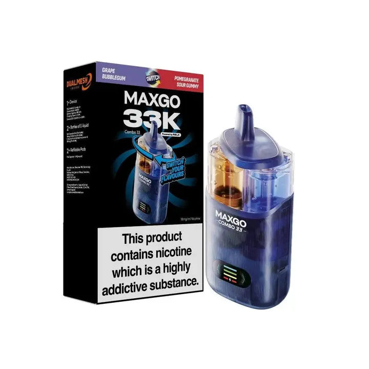RELX MAXGO Combo 33000 Disposable Vape - Box of 5 Vape Wholesale SuppliesNot Found Vape wholesale supplies