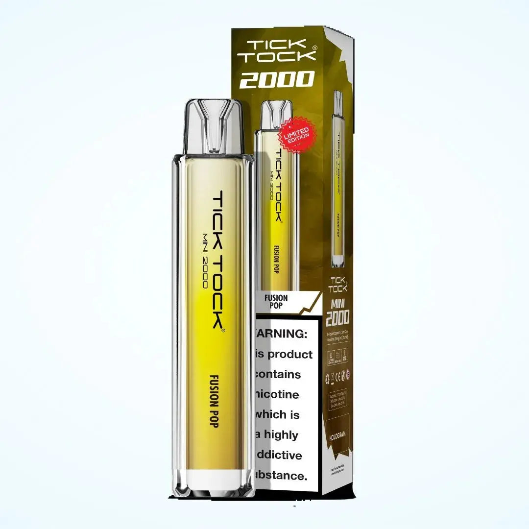Tick Tock Mini 2000 Puffs Vape | NEW pack of 10 - Vape wholesale supplies 