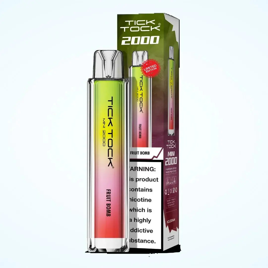 Tick Tock Mini 2000 Puffs Vape | NEW pack of 10 - Vape wholesale supplies 