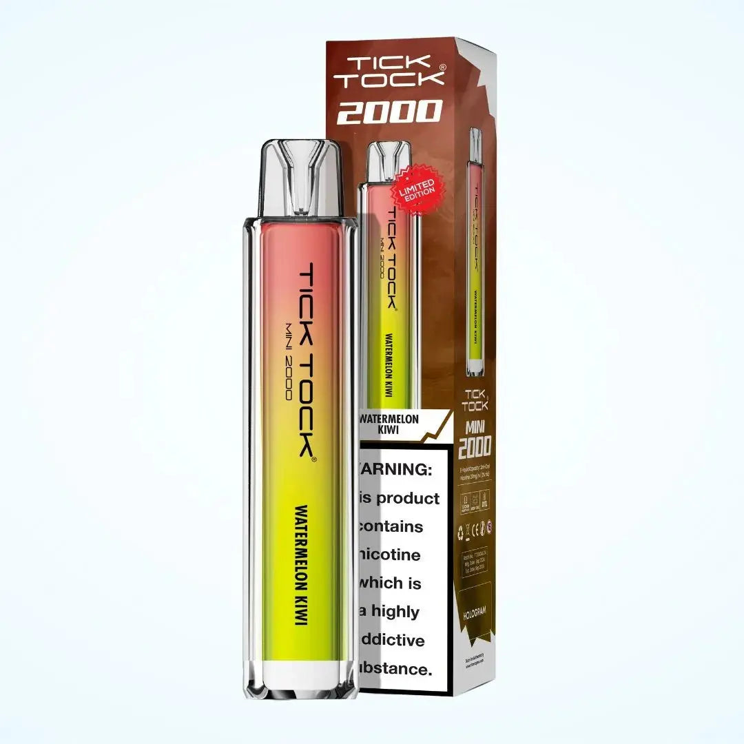 Tick Tock Mini 2000 Puffs Vape | NEW pack of 10 - Vape wholesale supplies 