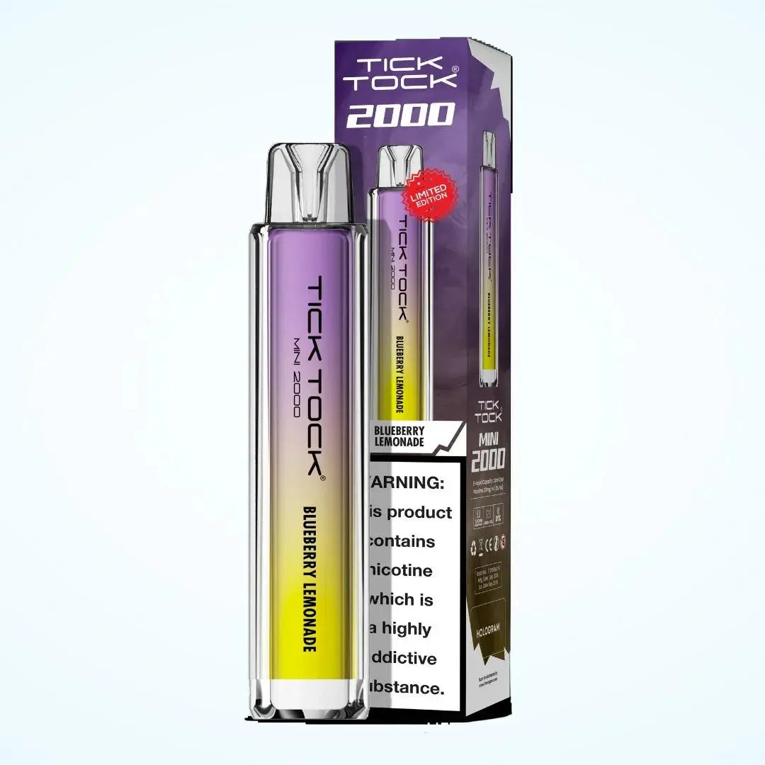 Tick Tock Mini 2000 Puffs Vape | NEW pack of 10 - Vape wholesale supplies 