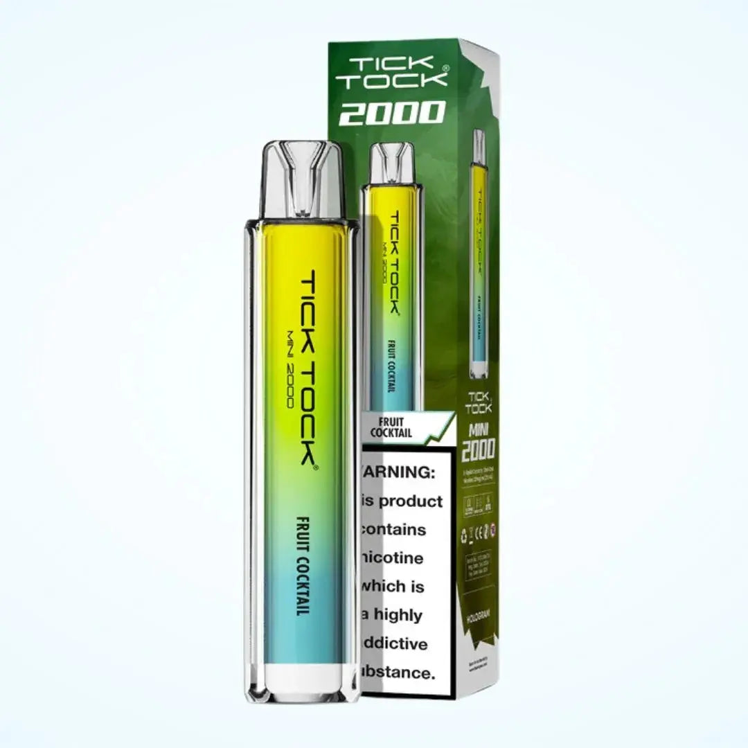 Tick Tock Mini 2000 Puffs Vape | NEW pack of 10 - Vape wholesale supplies 